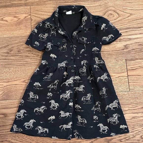 Zara Hose Print Dress, Girl's size 10 - Picture 1 of 1